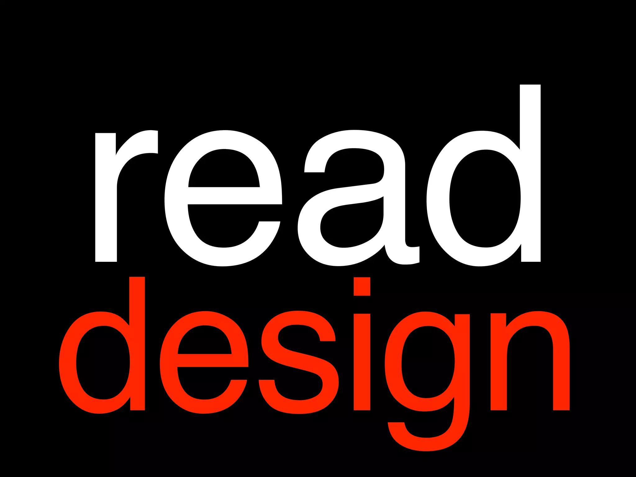 read
design
 