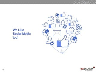 We Like
     Social Media
     too!




11
 