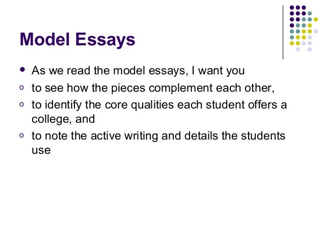 Tmdsas personal characteristics essay