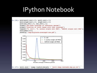 IPython Notebook
 