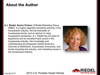 About the Author
A.J. Riedel, Senior Partner of Riedel Marketing Group
(RMG), is a highly regarded marketing authority in ...