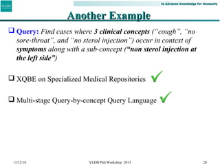 Domain-specific Multi-stage Query Language for Medical Document ...