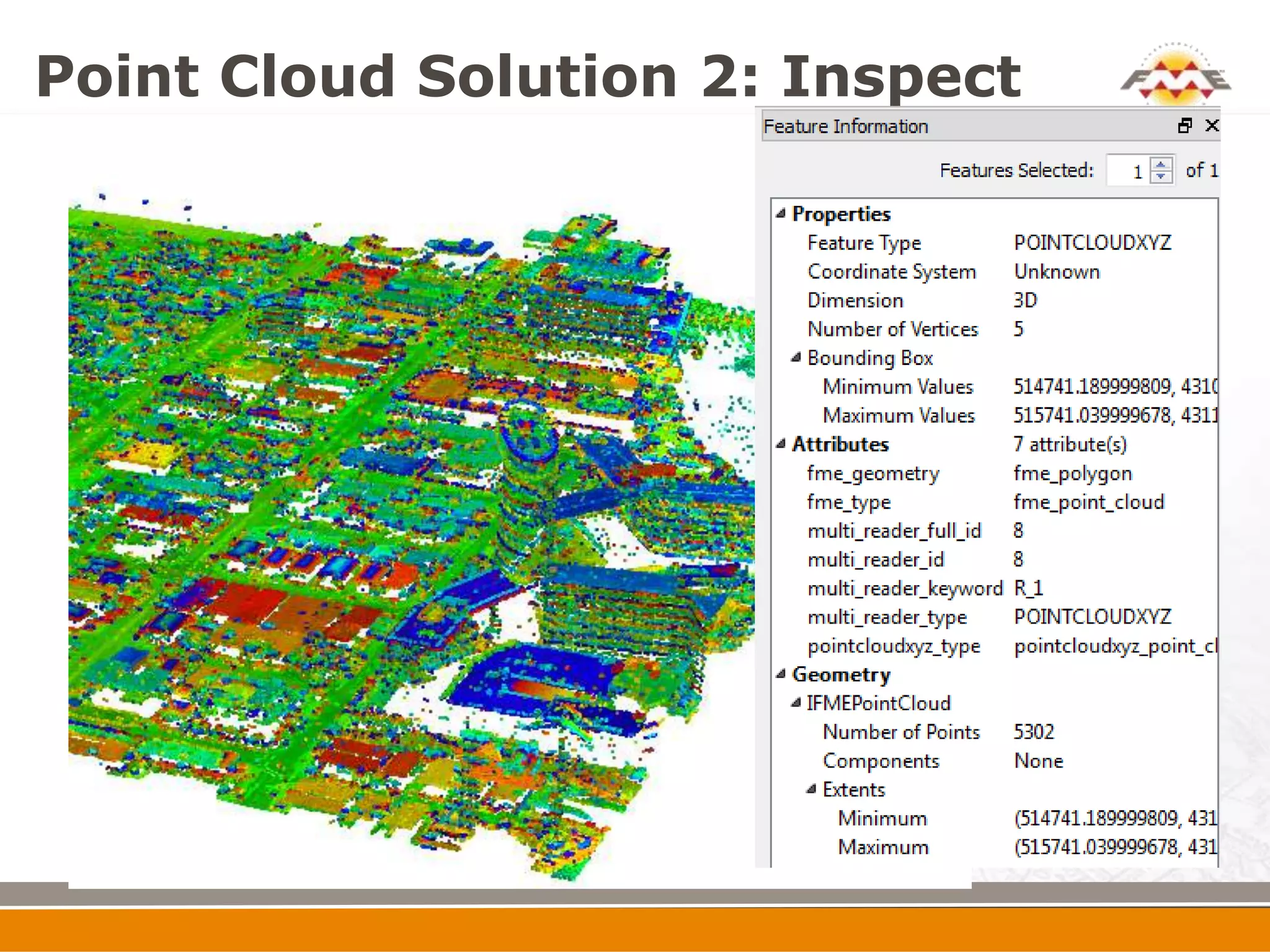 Point Cloud Solution 2: Inspect
 