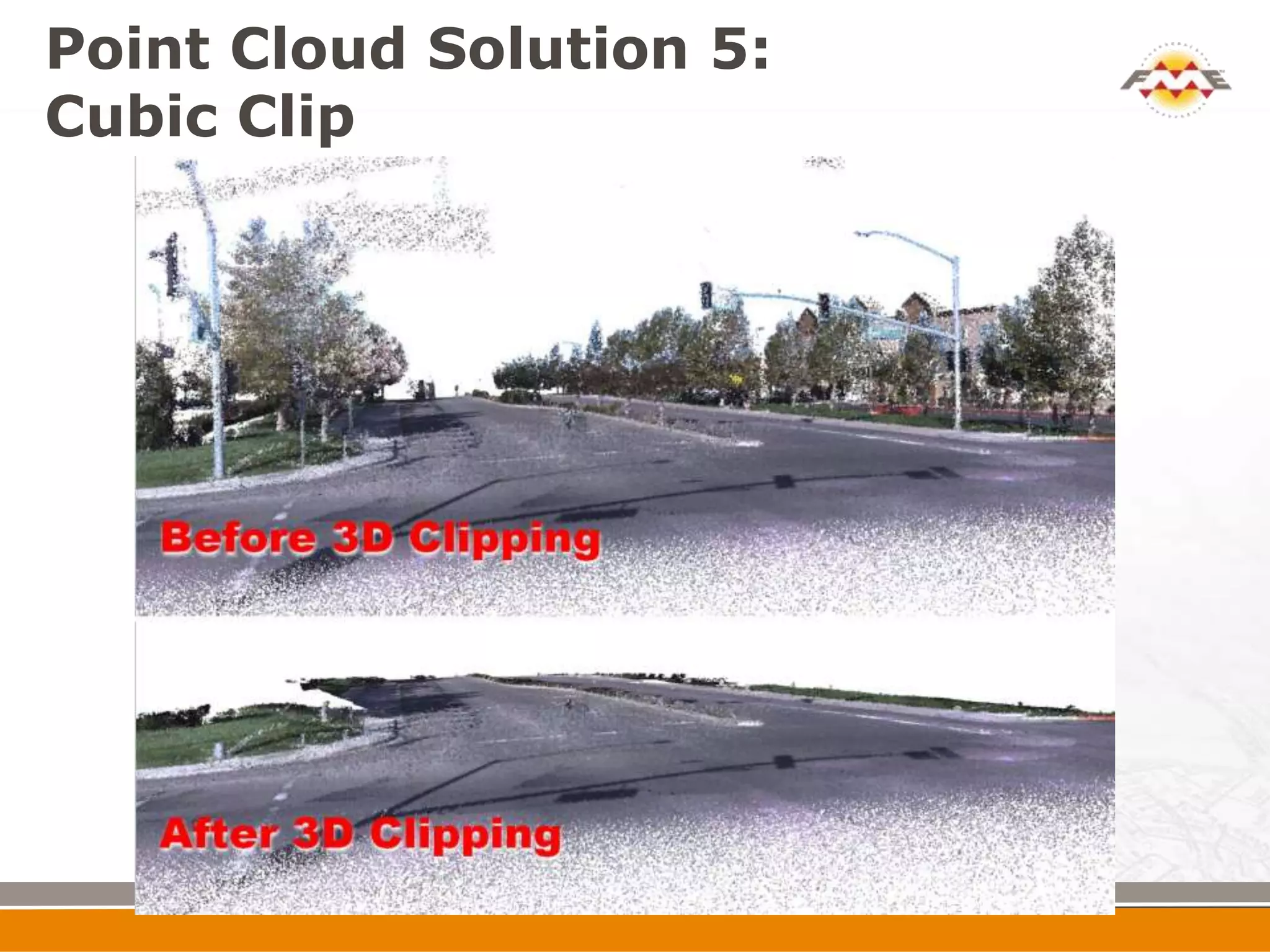 Point Cloud Solution 5:
Cubic Clip
 