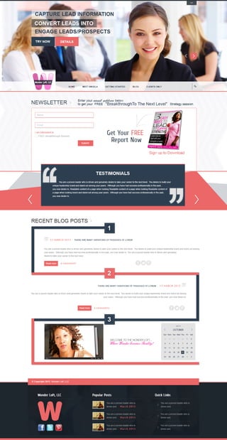 Zulqarnain Ansari Featured website designs