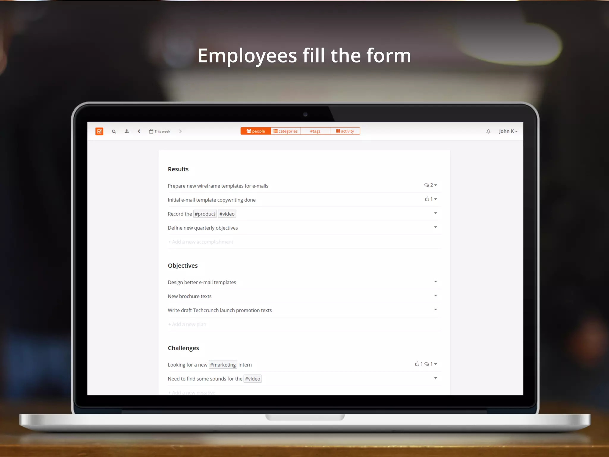 2013 Weekdone Slush startup competition winning pitch