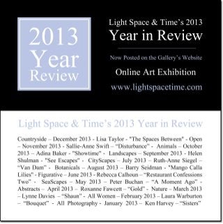 2013 Year in Review - Event Postcard