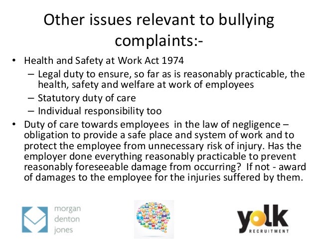 How to write a grievance letter to employer about bullying