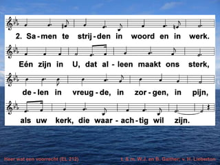 Heer wat een voorrecht (EL 212)

t. & m. W.J. en B. Gaither; v. H. Lieberton

 