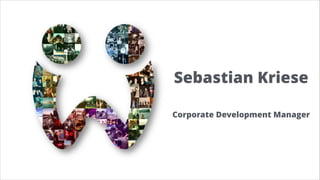 Sebastian Kriese
!

Corporate Development Manager

 