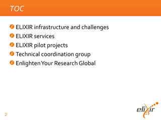 Elixir Global ELIXIR | PPT