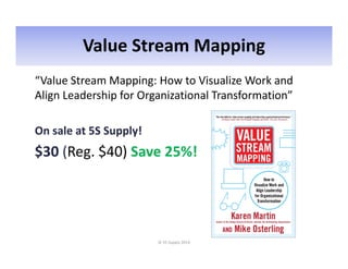 Value Stream Mapping
“Value Stream Mapping: How to Visualize Work and 
Align Leadership for Organizational Transformation”...