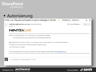 Veranstalter:Goldpartner:
 Autorisierung
 