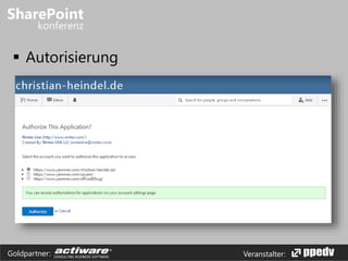 Veranstalter:Goldpartner:
 Autorisierung
 