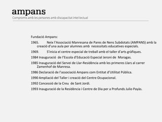 2014 02 Avaluació d'impacte al tercer sector: Els casos de Ampans i Plataforma Educativa - Jordi Mir, Josep Vidal