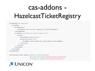 cas-addons HazelcastTicketRegistry

 