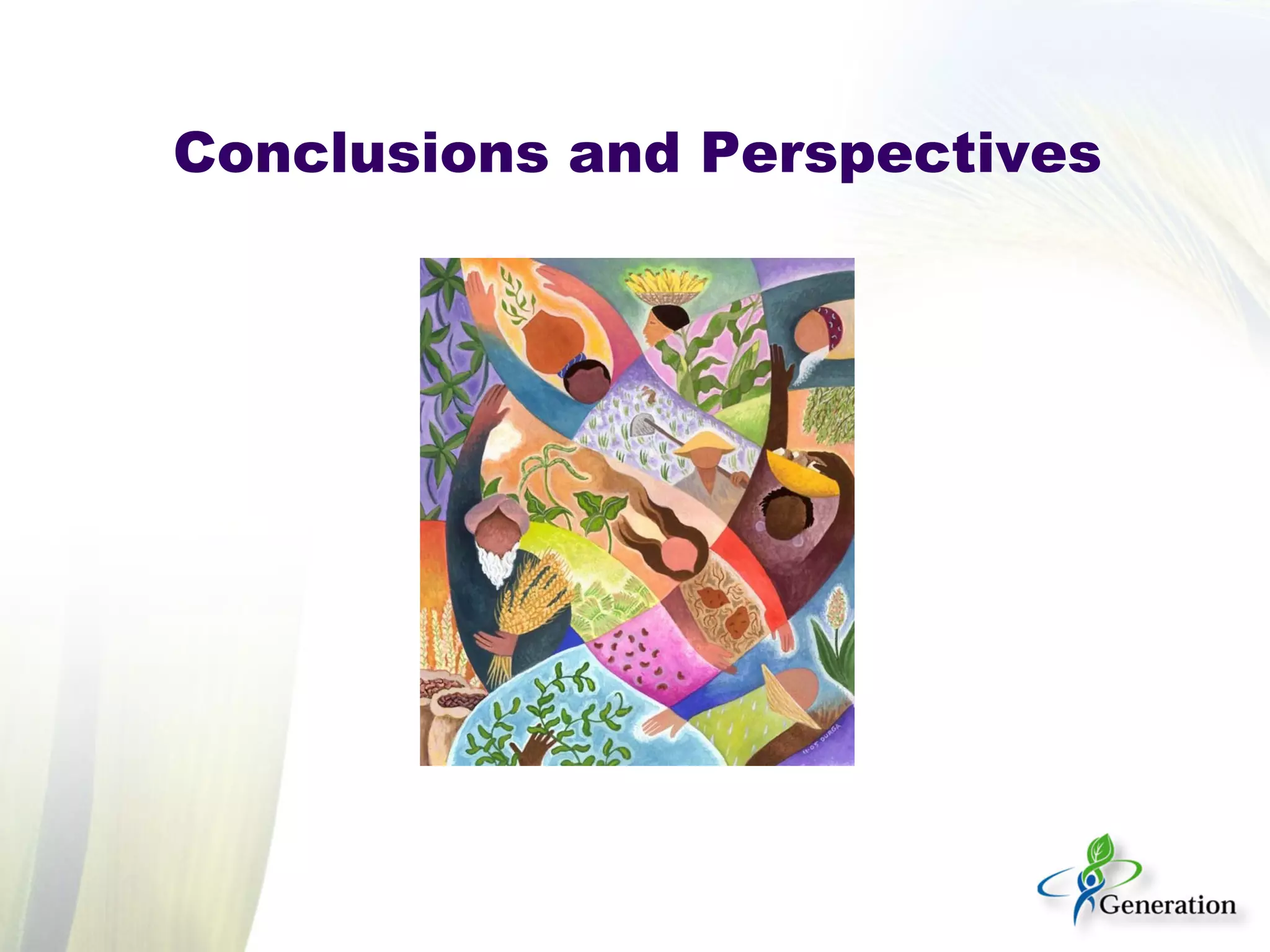 Conclusions and Perspectives
 
