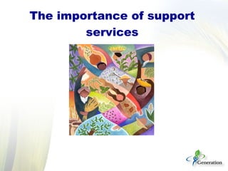 The IBP support services
Considering the nature of IBP, and the great diversity of potential users
of the BMS, it is criti...