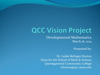 2014 03-18 qcc pif grant | PPT