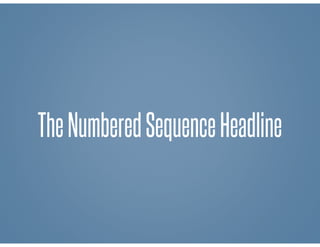 TheNumberedSequenceHeadline
 