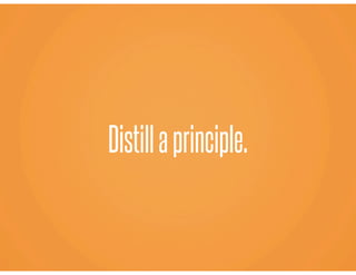 Distillaprinciple.
 