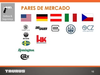 PARES DE MERCADO
16
Defesa &
Segurança
 