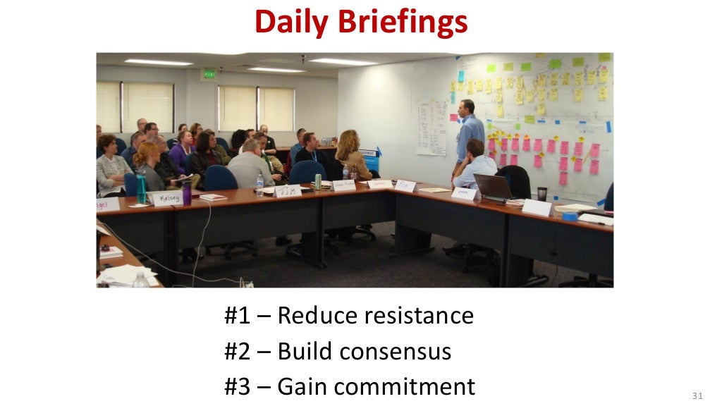 Daily Briefings 31 #1