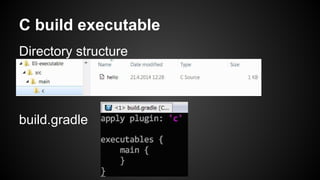 Gradle and build systems for C language | PDF