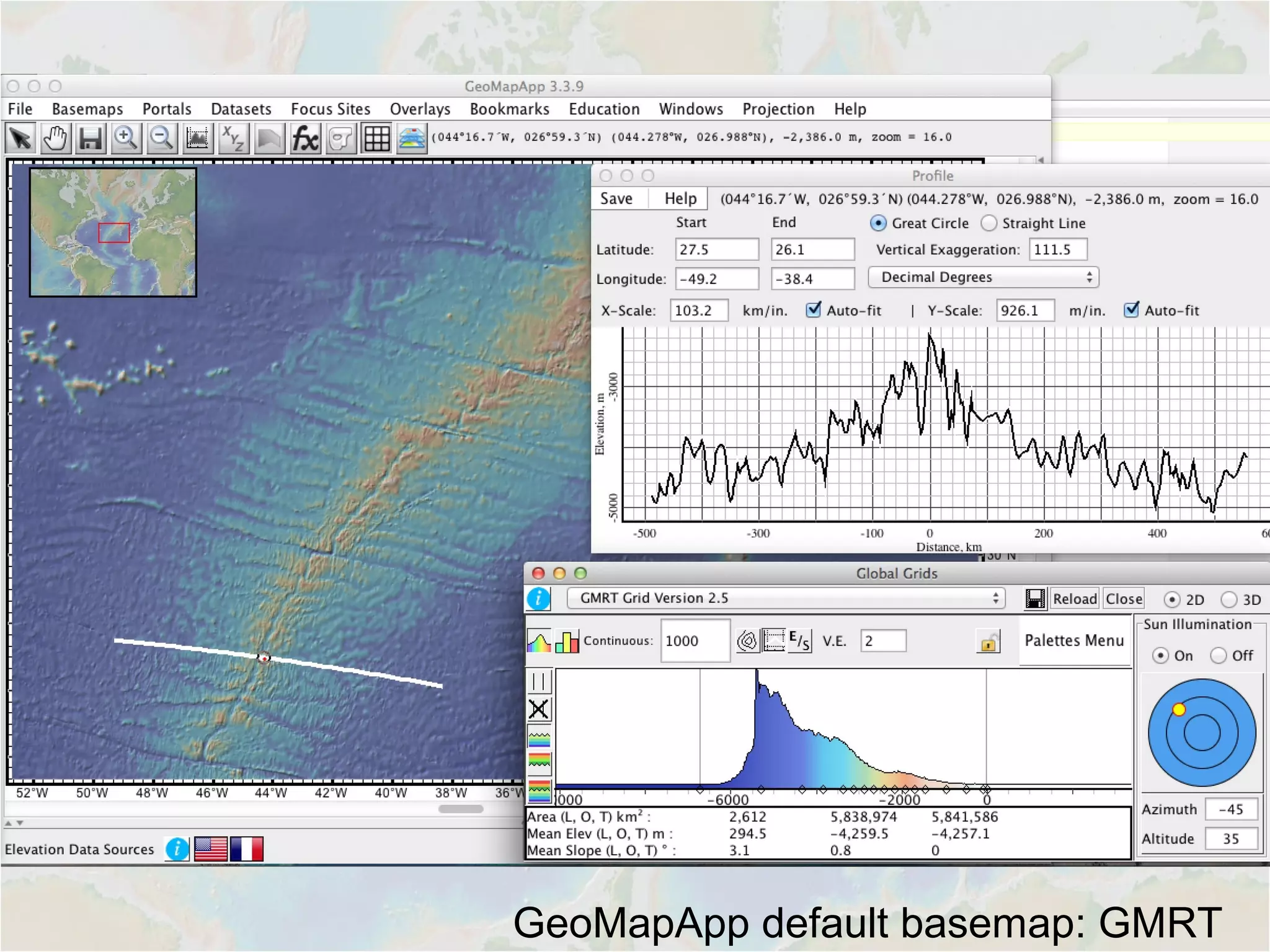GeoMapApp default basemap: GMRT
 