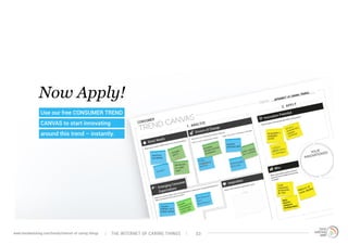 The interNEt of caring thingswww.trendwatching.com/trends/internet-of-caring-things 33
 