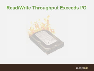 Read/Write Throughput Exceeds I/O
 