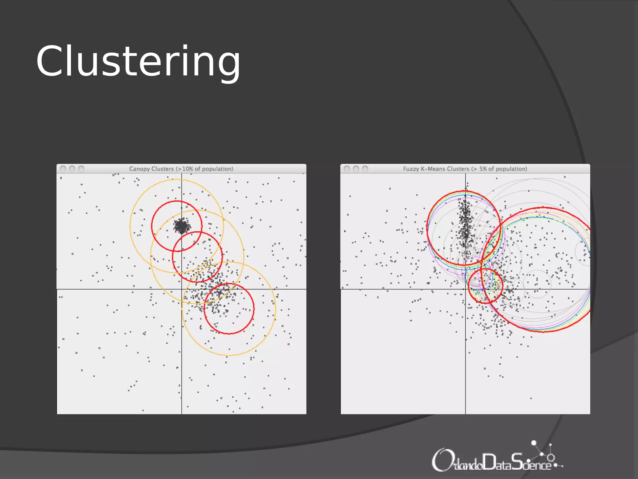 Clustering
 