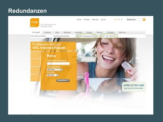 Namics 13
Redundanzen
 