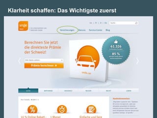 Klarheit schaffen: Das Wichtigste zuerst
 