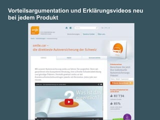 Vorteilsargumentation und Erklärungsvideos neu
bei jedem Produkt
 