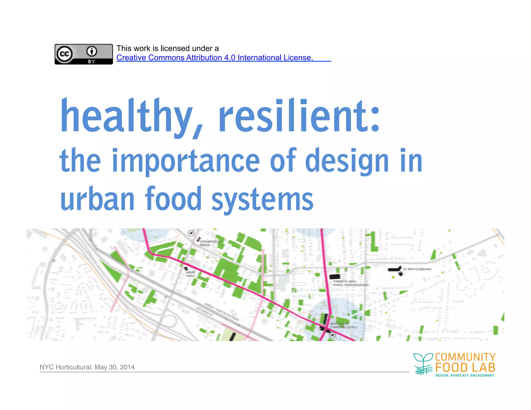 Image showcasing 2014-05-30 Design in Urban Food Systems | PPT
