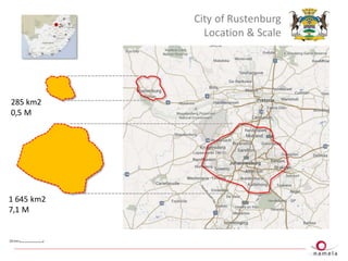 Rustenburg Map.pdf Webinar: Examples of BRT implementation in South Africa metropolitan ...