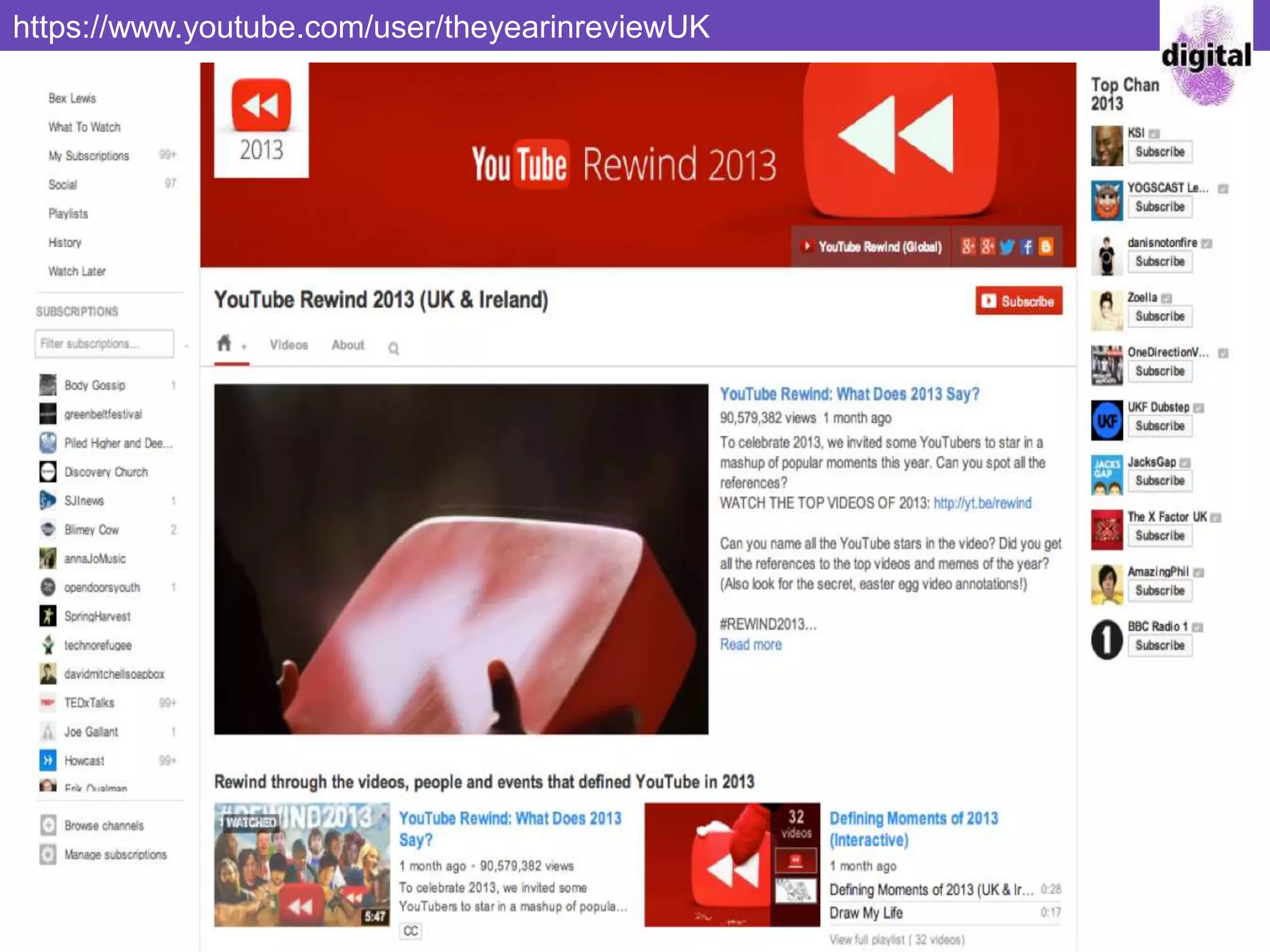 https://www.youtube.com/user/theyearinreviewUK
 