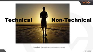 Picture Credit : http://calebmagnino.com/creative/the-journey/
Technical Non-Technical
 