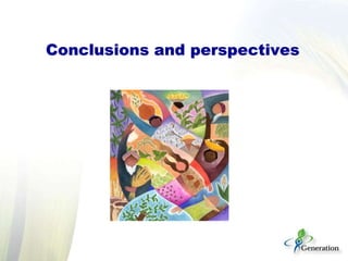 Conclusions and perspectives
 