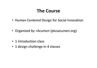 DesignKit IDEO Human Centered Design course report PDF