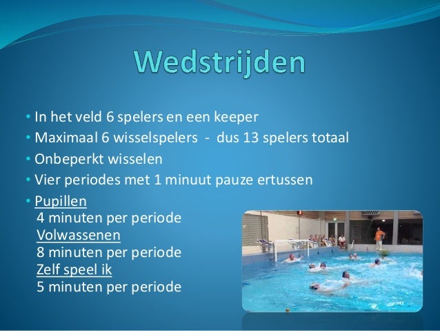 2014 06 spreekbeurt waterpolo