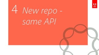 New repo -
same API
4
 