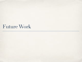 FutureWork
 