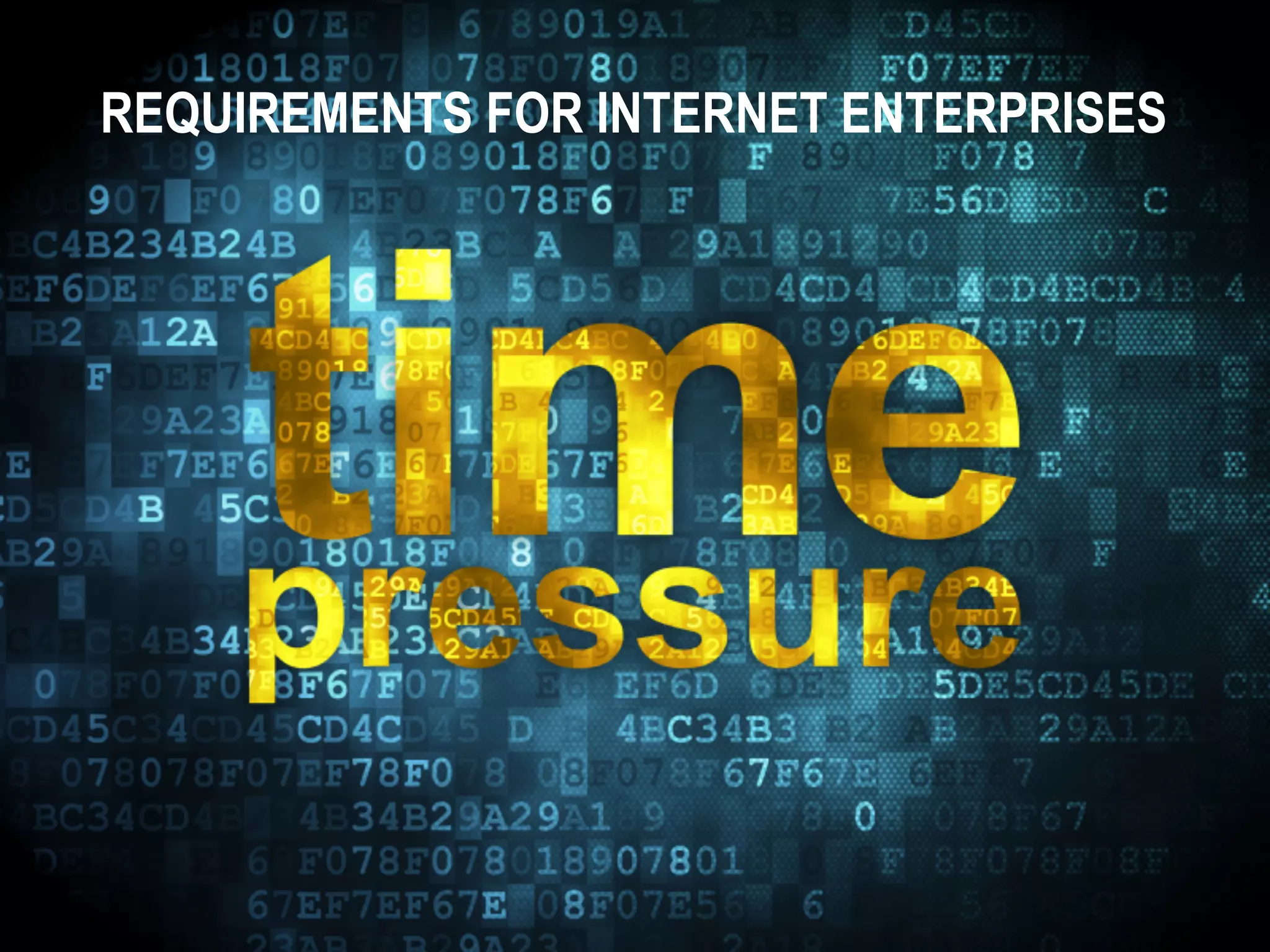 © 2014 Aerospike. All rights reserved. Confidential 2
REQUIREMENTS FOR INTERNET ENTERPRISES
 