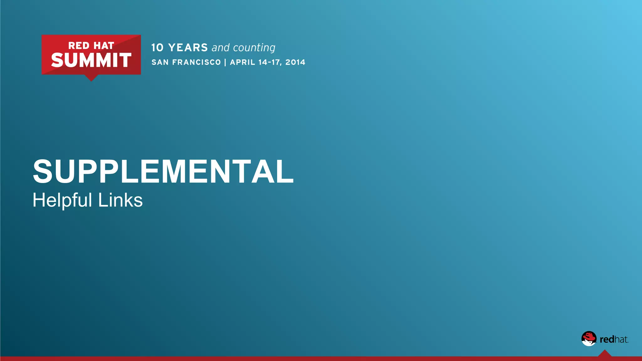 SUPPLEMENTAL
Helpful Links
 