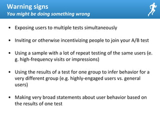 A Crash Course in A/B Testing: Or, How to Tell If You’re Accomplishing Anything