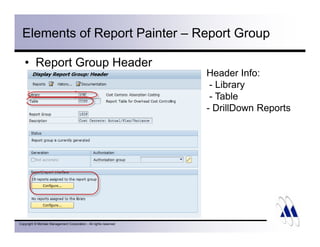 Introduction To Report Painter | PDF