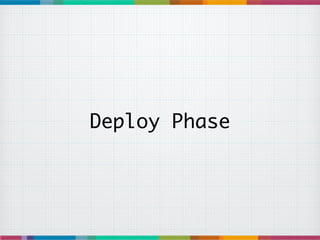 Deploy Phase
 