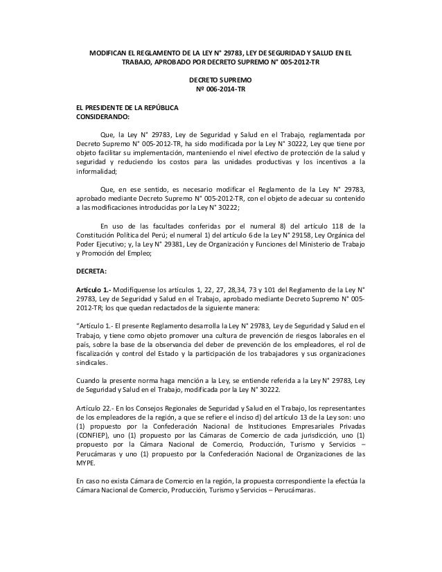 Decreto Supremo 2748 Pdf | decreto supremo no 2748 decreto supremo 006 2014 tr 3601 Decreto Supremo 2748 Pdf | decreto supremo no 2748 decreto supremo 006 2014 tr 3601